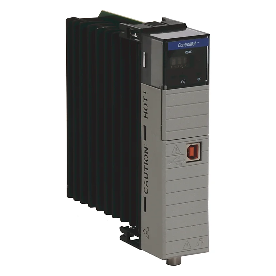 Allen-Bradley 1756-CN2 ControlLogix ControlNet interface module, Rockwell Automation product photo