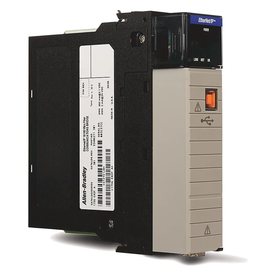 Allen-Bradley 1756-EN2F ControlLogix EtherNet/IP module, Rockwell Automation product photo