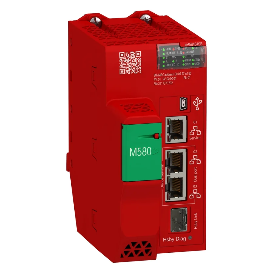 Schneider Electric BMEH584040S Redundant HSBY processor module M580 Safety SIL3 - Level 4, Schneider Electric product photo