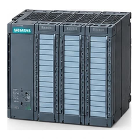 Generic illustration of a Siemens SIMATIC S7-300 station, not a photograph of 6ES7317-2AK14-0AB0; the exact product may look different.