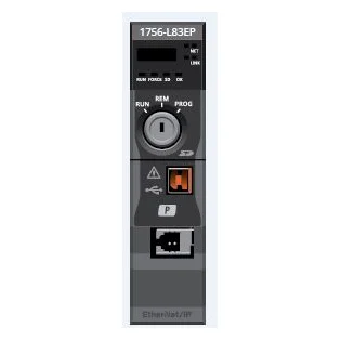 Allen-Bradley 1756-L83EP ControlLogix 5580 Process Controller, Rockwell Automation product photo
