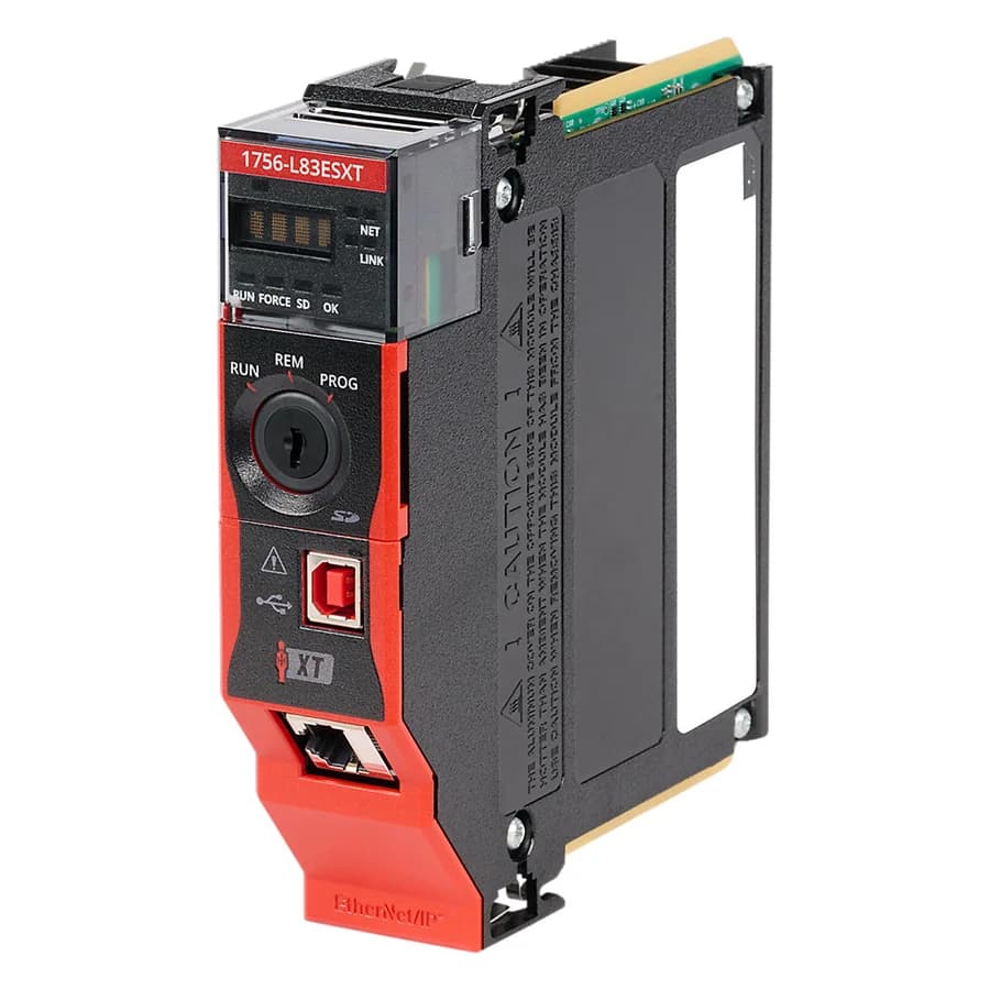 Allen-Bradley 1756-L83ESXT Guardlogix 5580 XT Controller, Rockwell Automation product photo