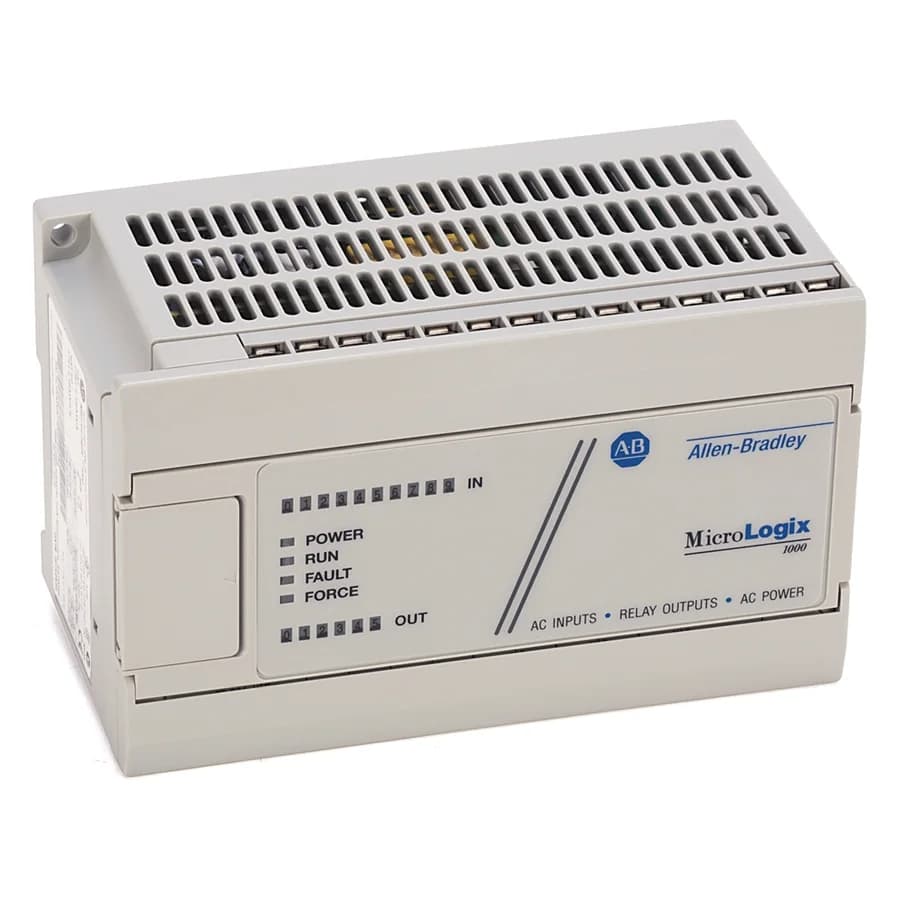 Allen-Bradley 1761-L16AWA MicroLogix 1000 16 Point Controller, Rockwell Automation product photo