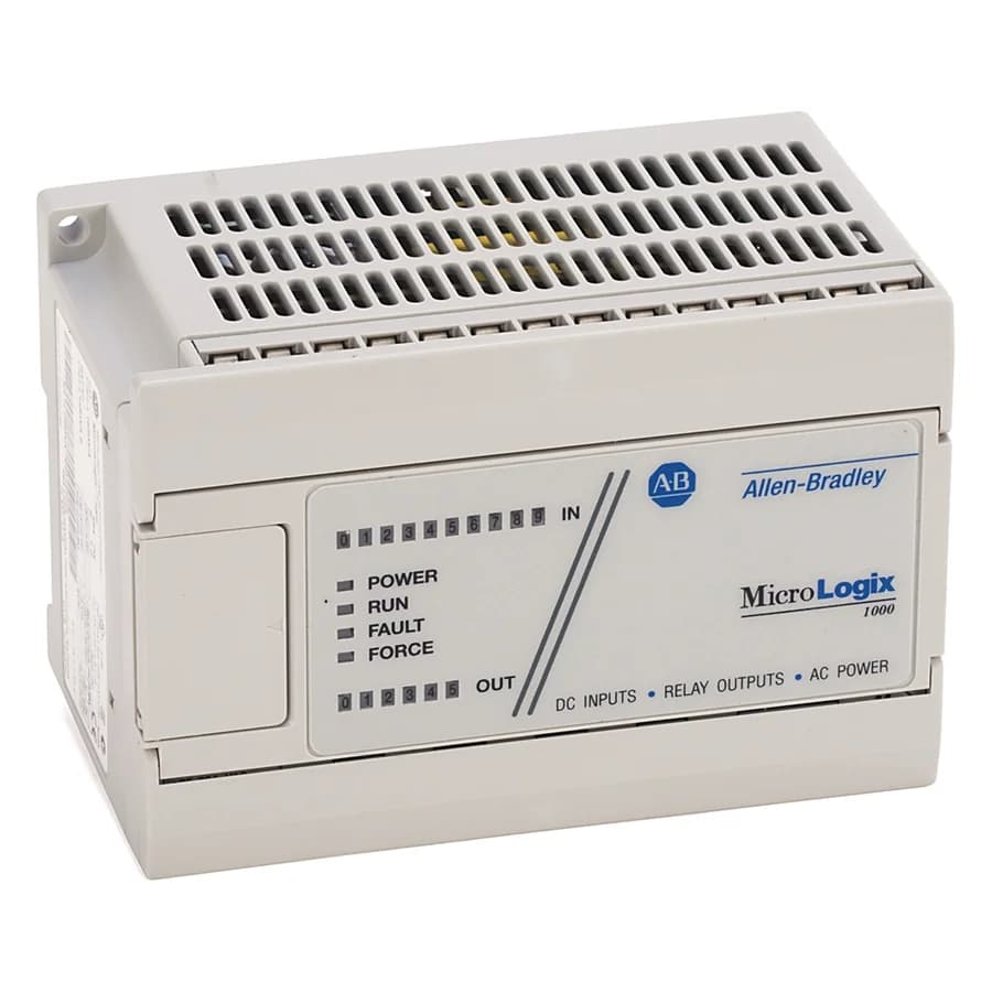 Allen-Bradley 1761-L16BWA MicroLogix 1000 16 Point Controller, Rockwell Automation product photo