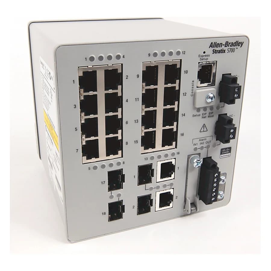 Allen-Bradley 1783-BMS20CGP Stratix 5700 20 Port Managed Switch, Rockwell Automation product photo