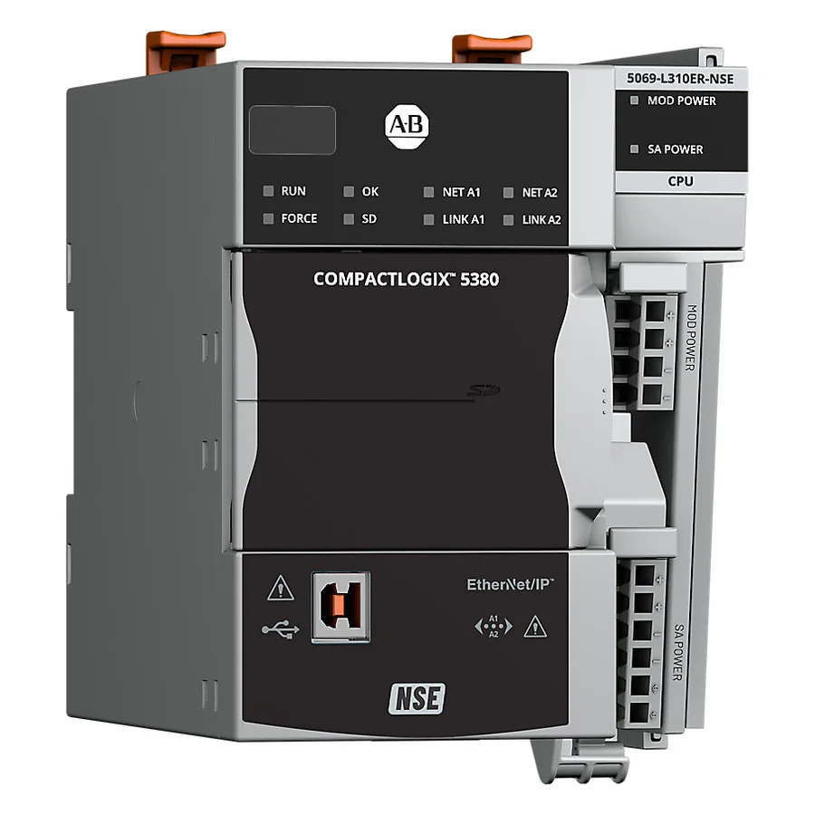 Allen-Bradley 5069-L310ER-NSE CompactLogix 1MB No Cap Enet Controller, Rockwell Automation product photo