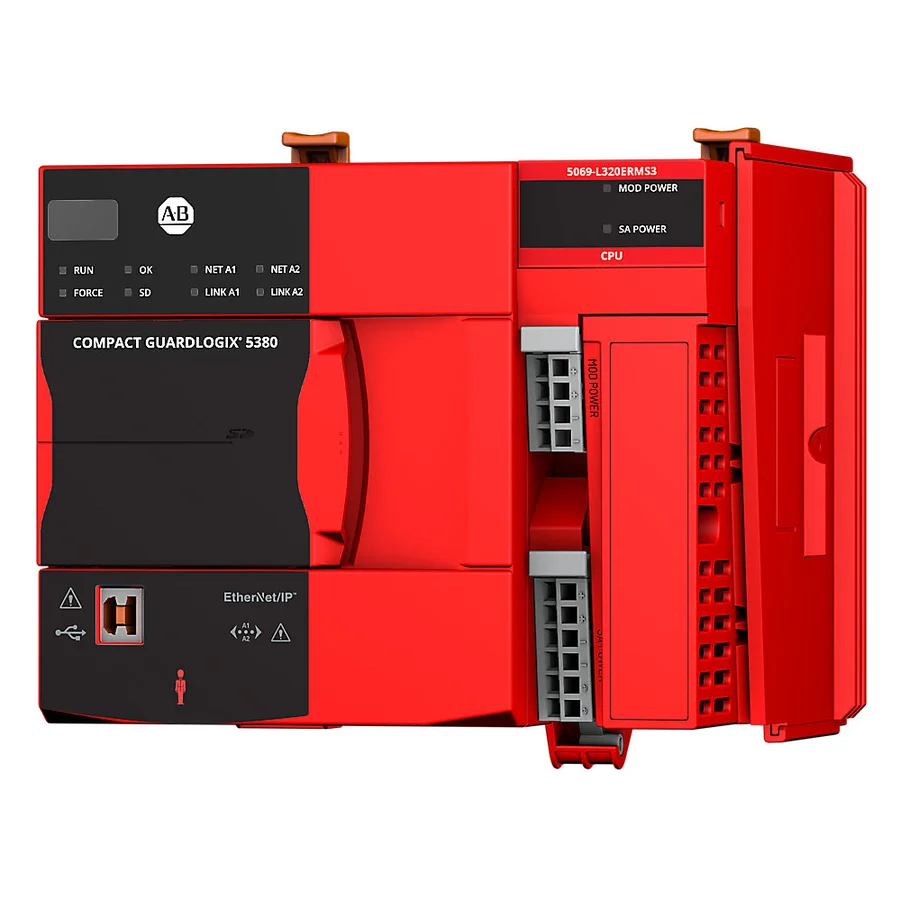 Allen-Bradley 5069-L320ERMS3 Compact GuardLogix SIL3 2.0/1.0M Motion, Rockwell Automation product photo