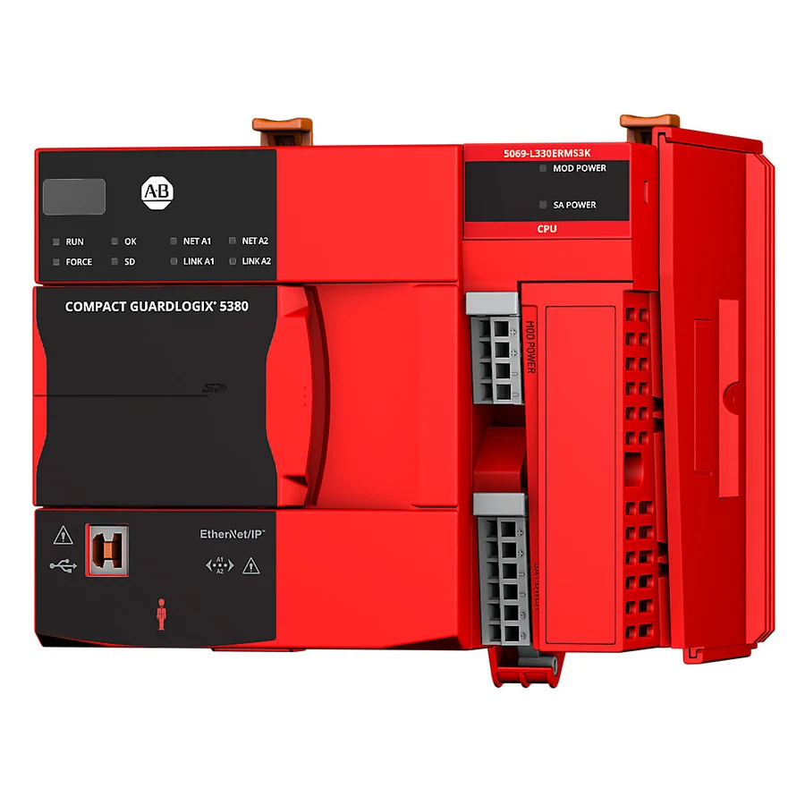 Allen-Bradley 5069-L330ERMS3K Compact GuardLogix SIL3 3.0/1.5M Motion, Rockwell Automation product photo