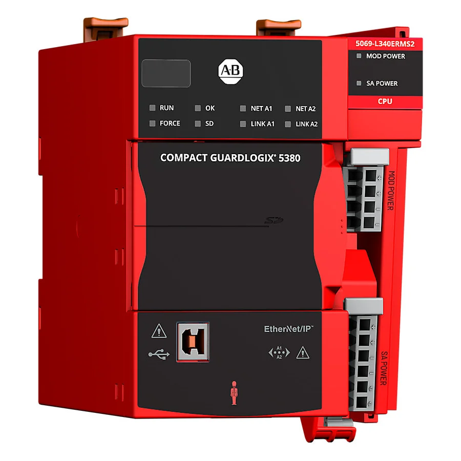 Allen-Bradley 5069-L340ERMS2 Compact GuardLogix SIL2 4.0/2.0M Motion, Rockwell Automation product photo